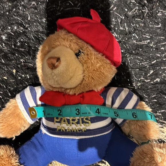 PARIS Stuffed Cuddly Teddy Bear Seaman Blue - Picture 6 of 9